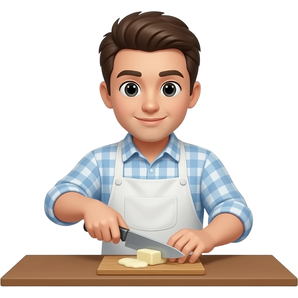 cut the soap with knife emoji