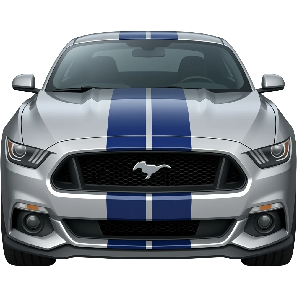 A mustang car emoji