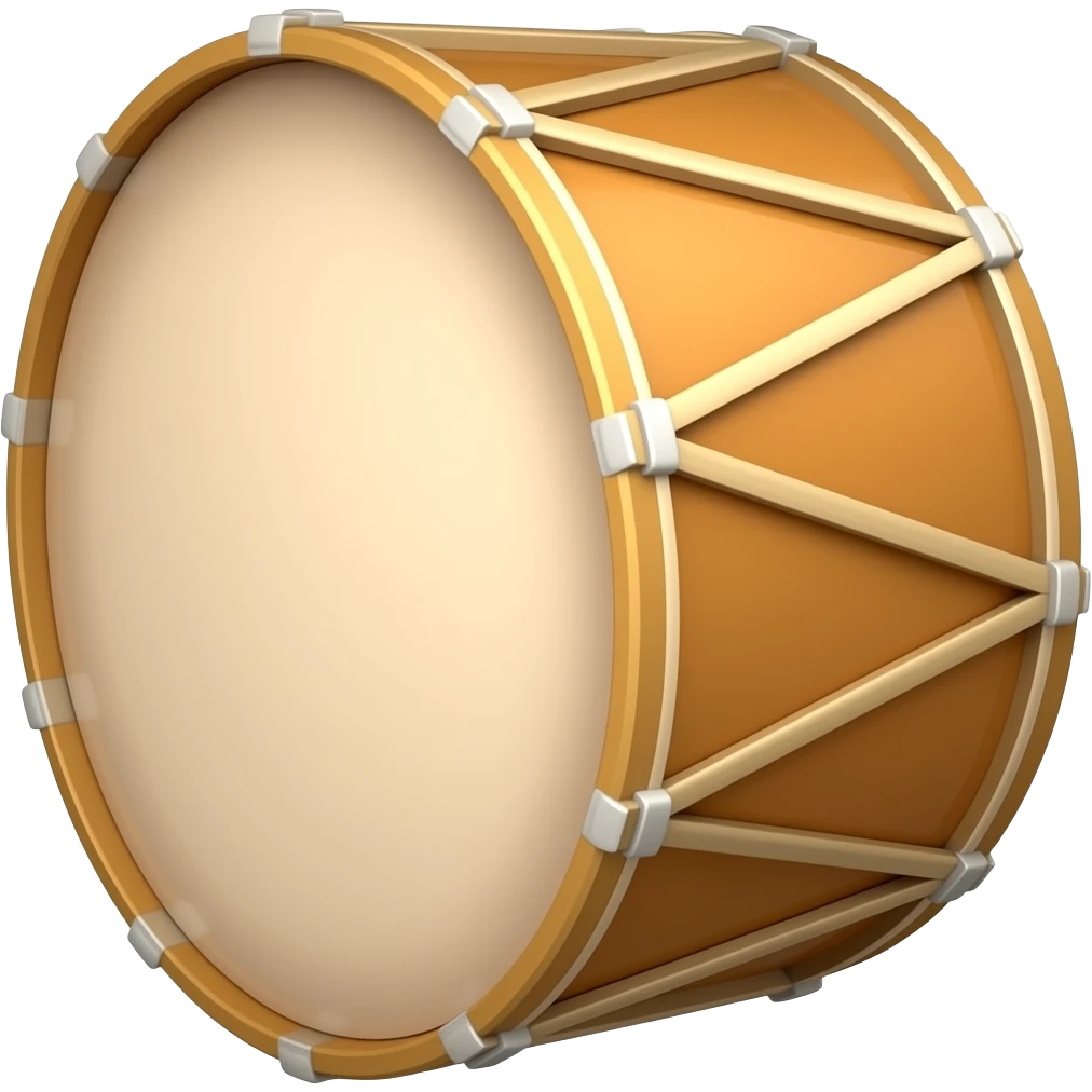 Long Drum emoji