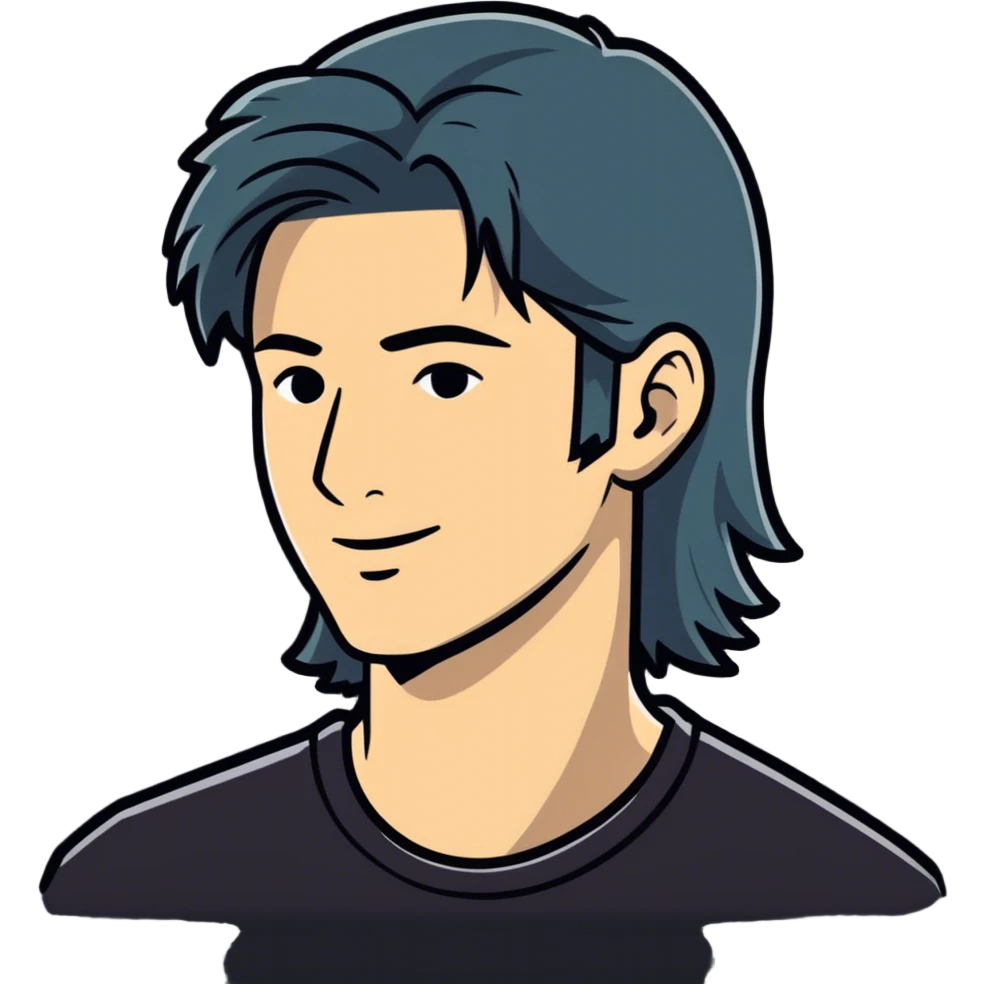 Mullet emoji