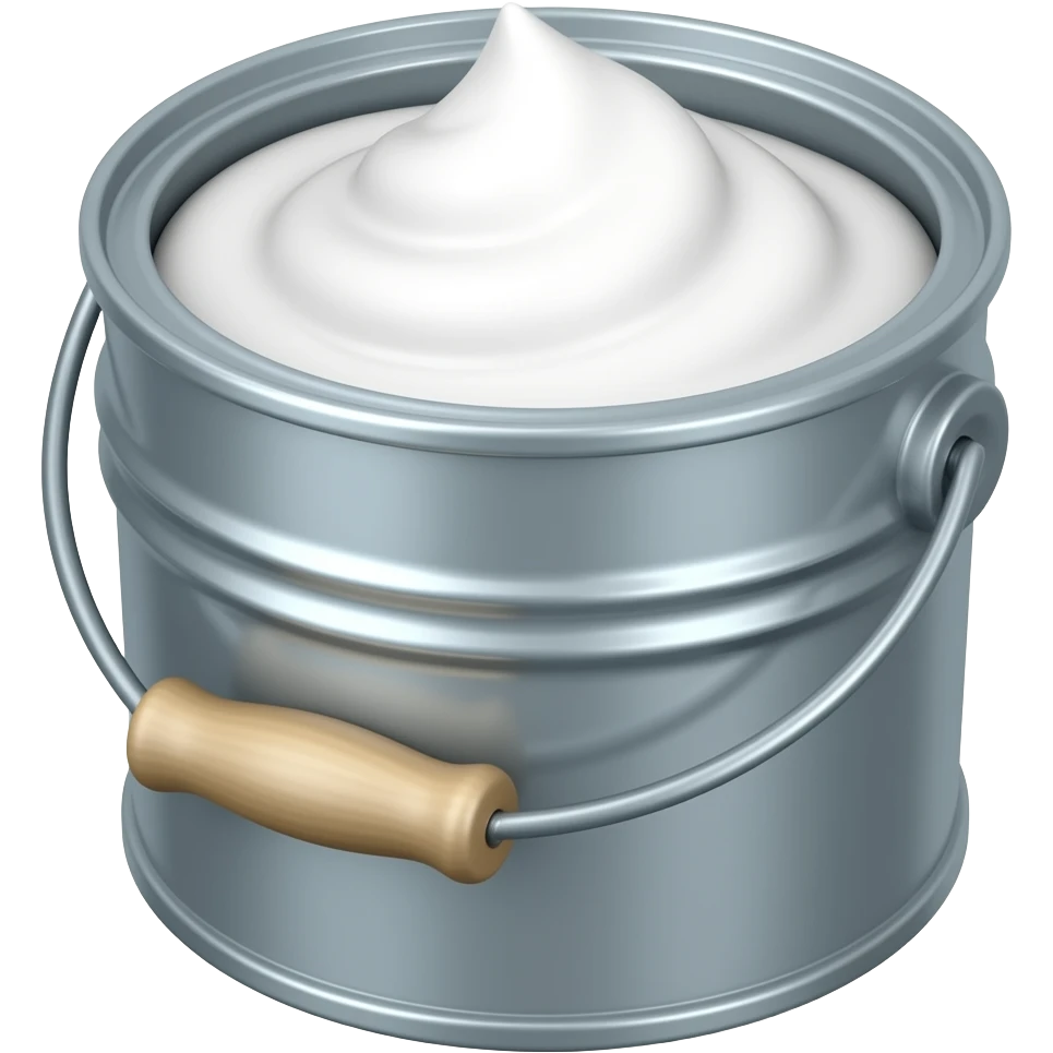 bucket of spackle emoji