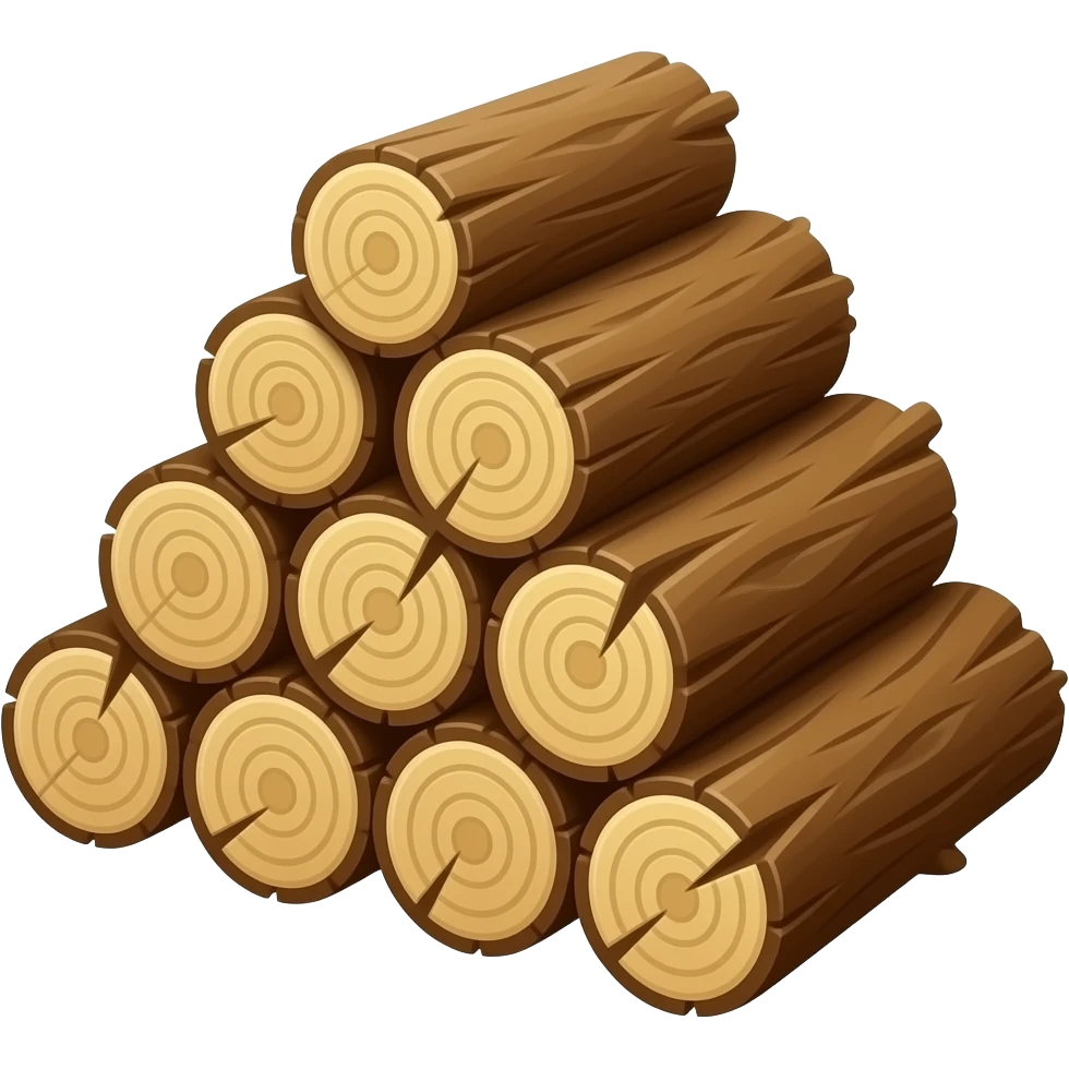 TAS DE BOIS emoji