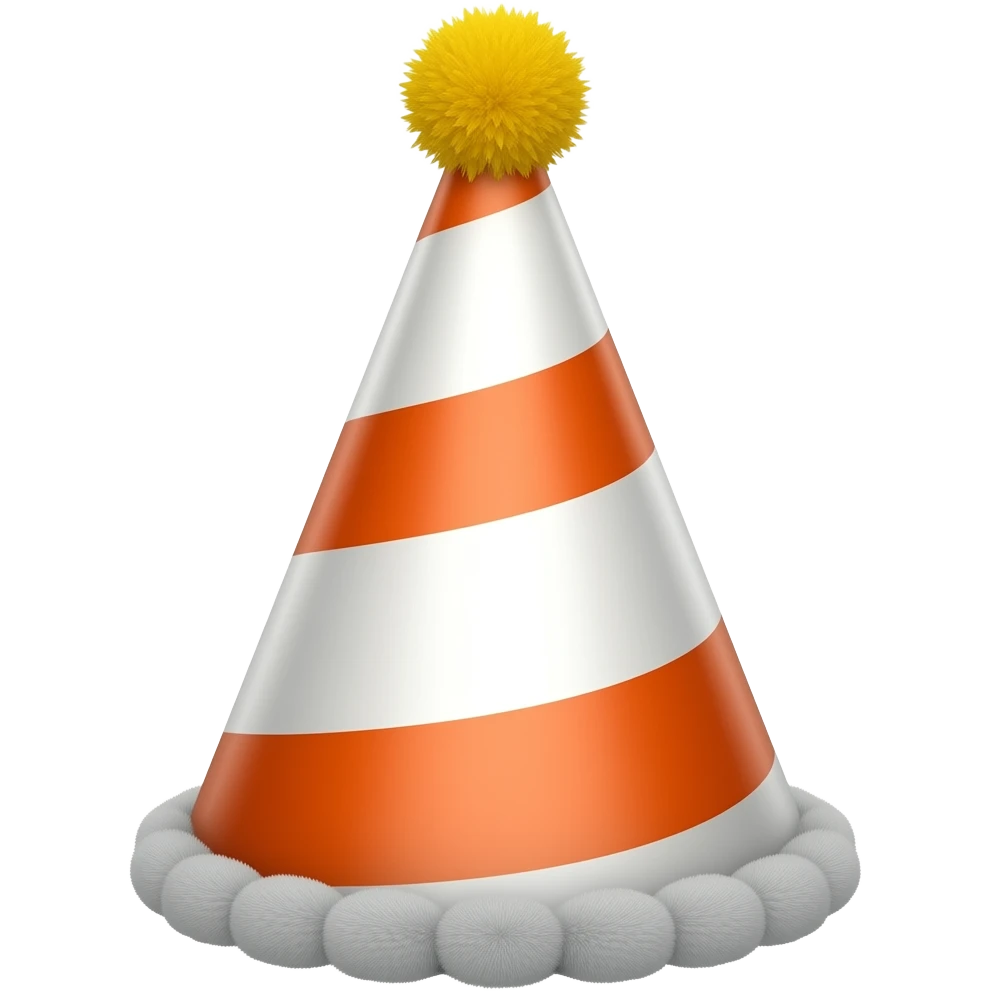 Chapéu de aniversário emoji