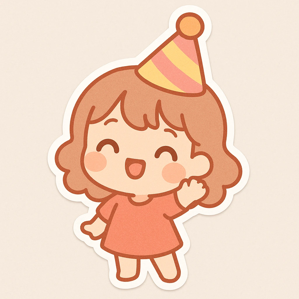 party hat emoji