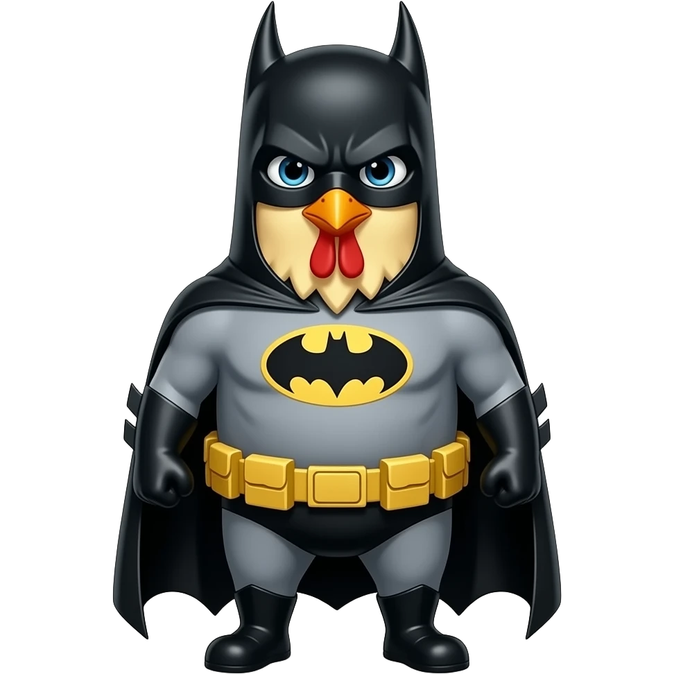 batman chicken emoji