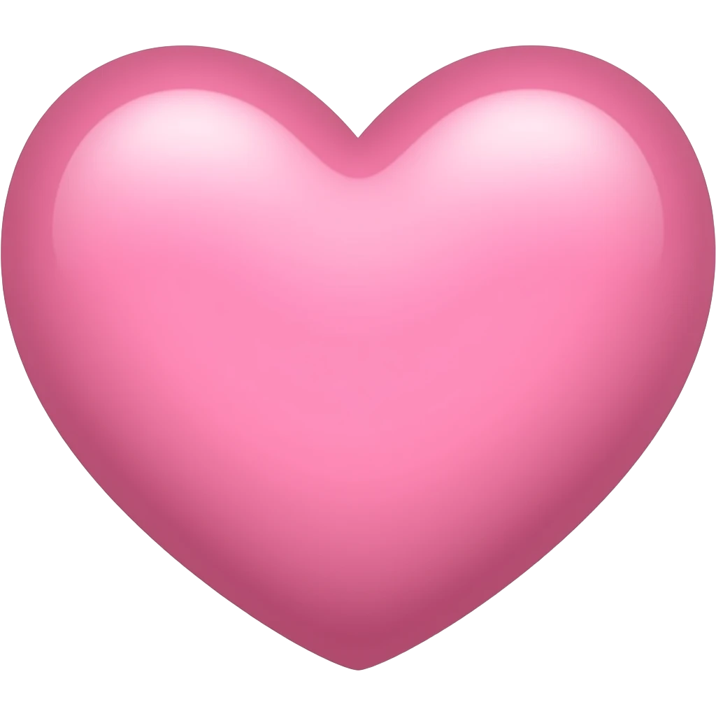 Light pink heart  🩷 emoji
