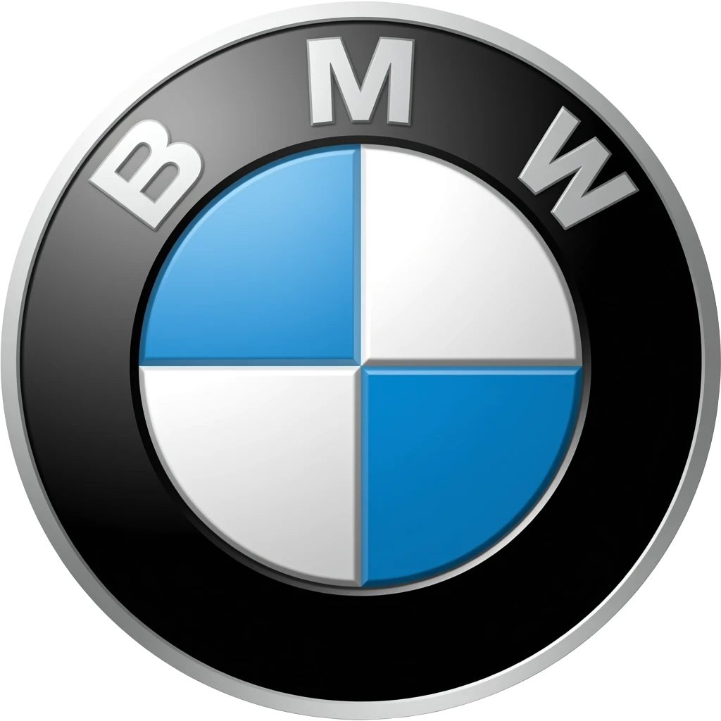 Create bmw logo emoji emoji