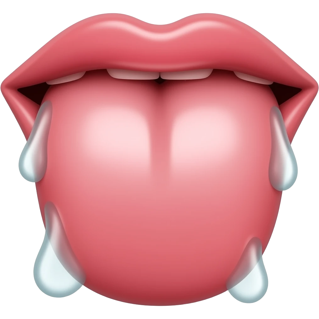 😛👅💦 emoji