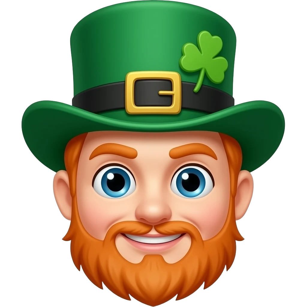 Leprechaun weimeraner head emoji