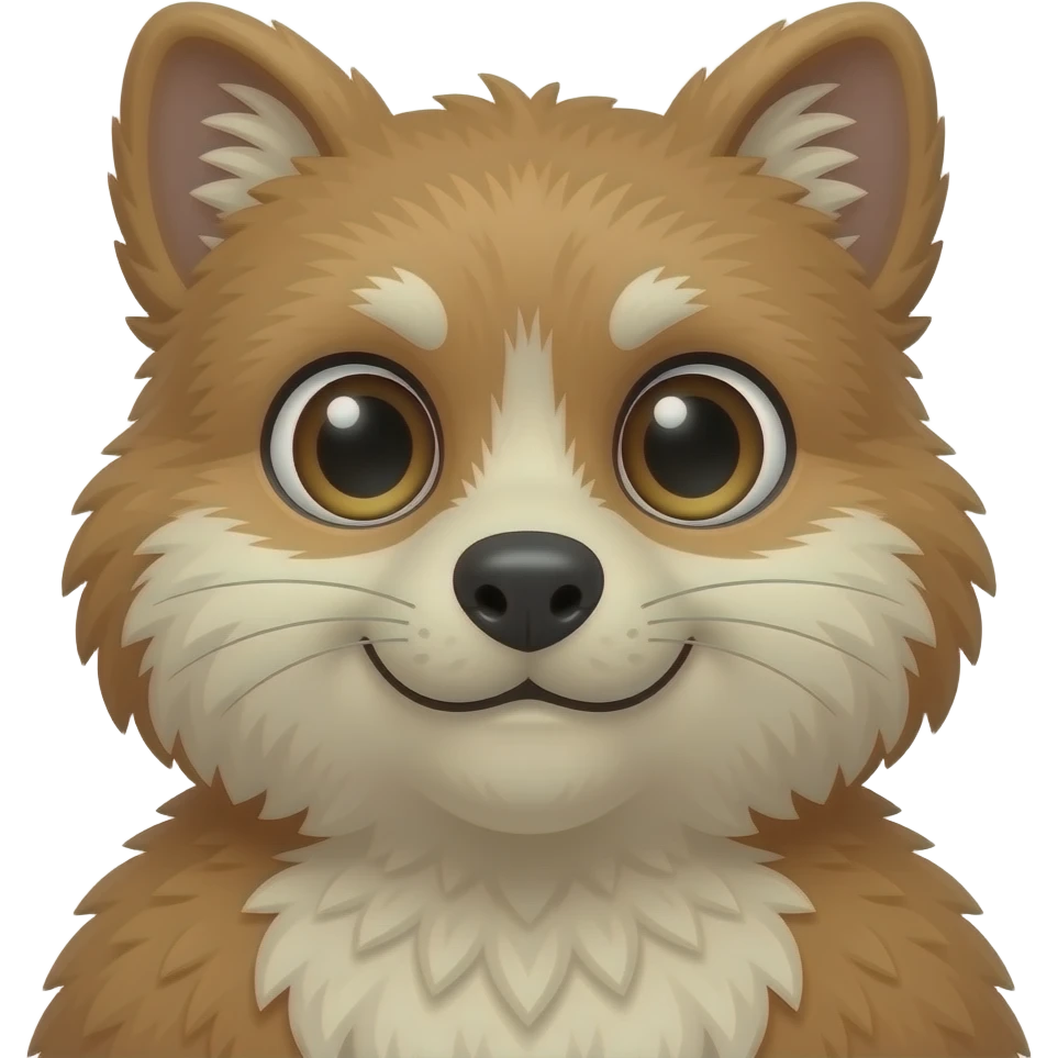 A furry emoji