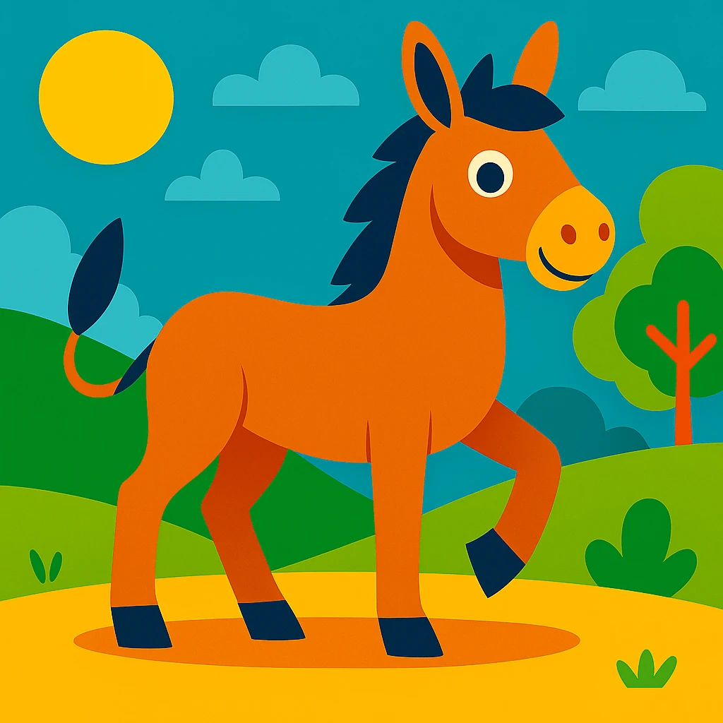 Donkey emoji