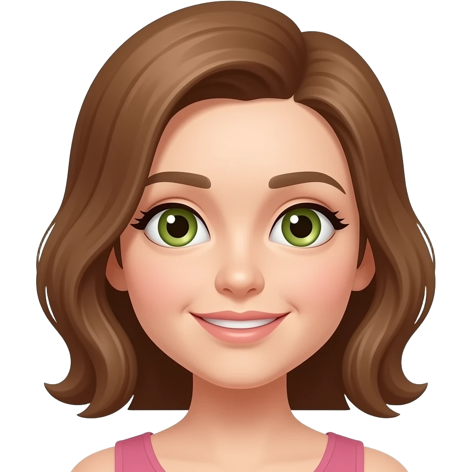 Olhos verde acastanhado emoji