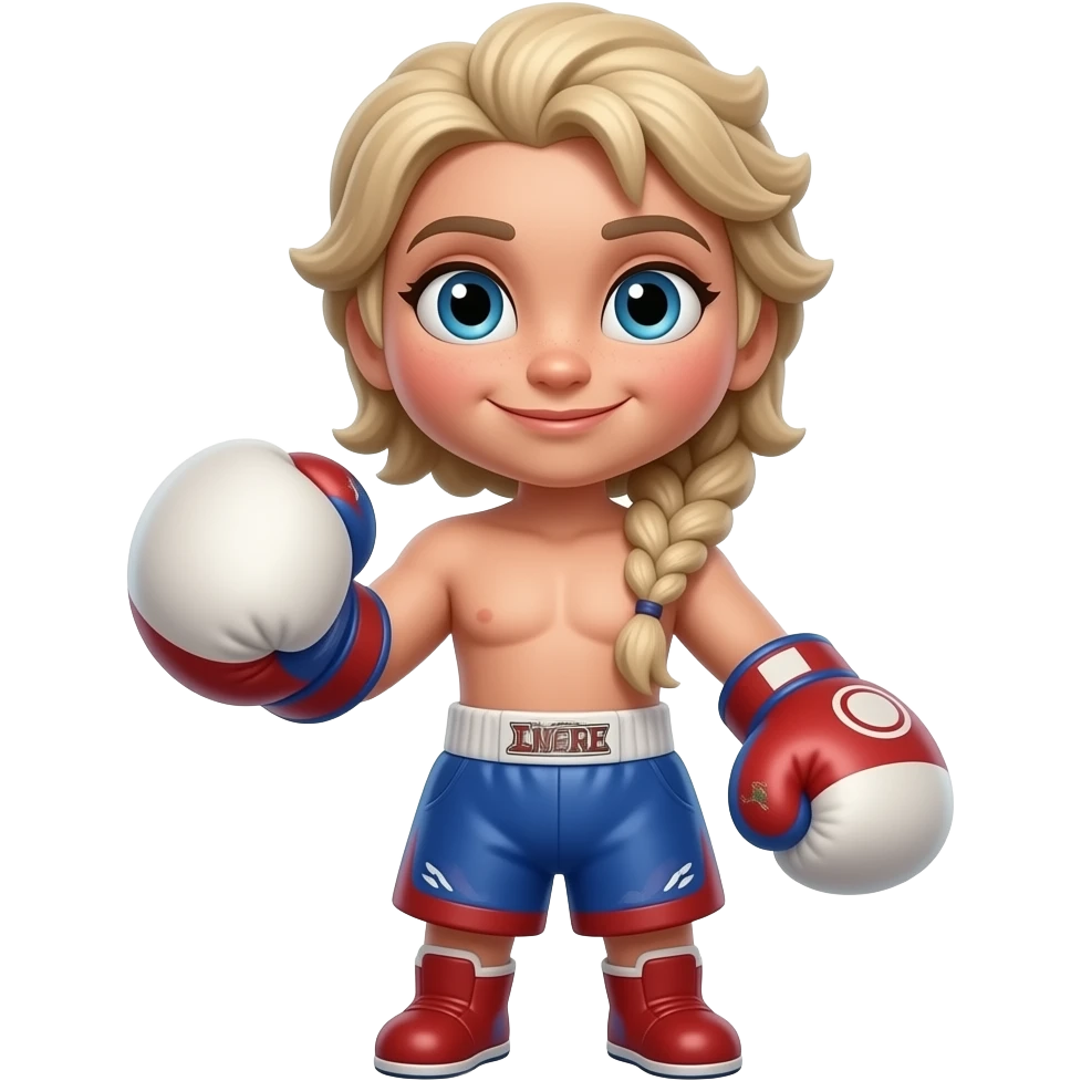 Anna frozen topless boxing emoji