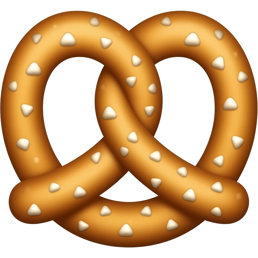 Pretzel emoji