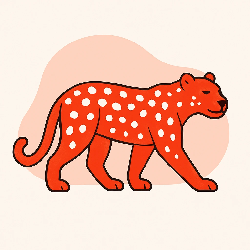 Leopard emoji