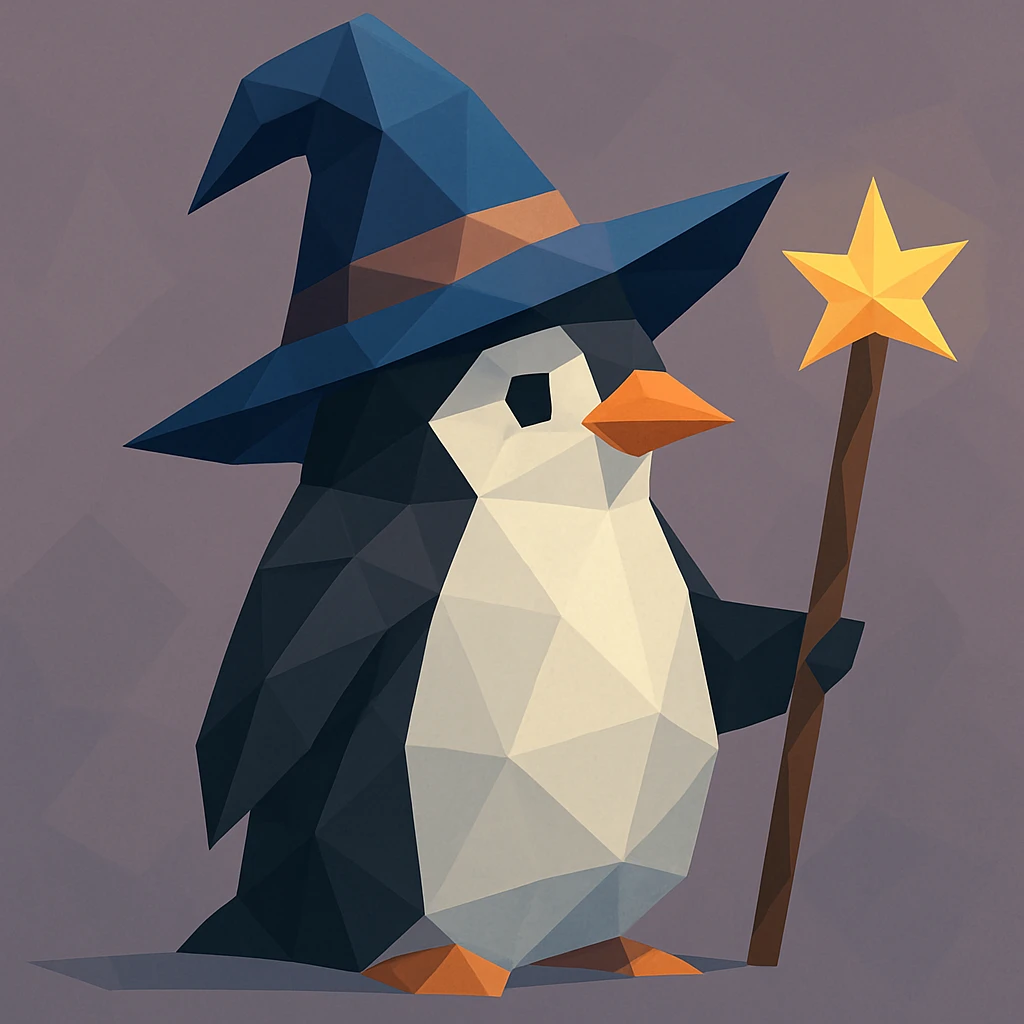 Penguin Wizard 34555132231 emoji