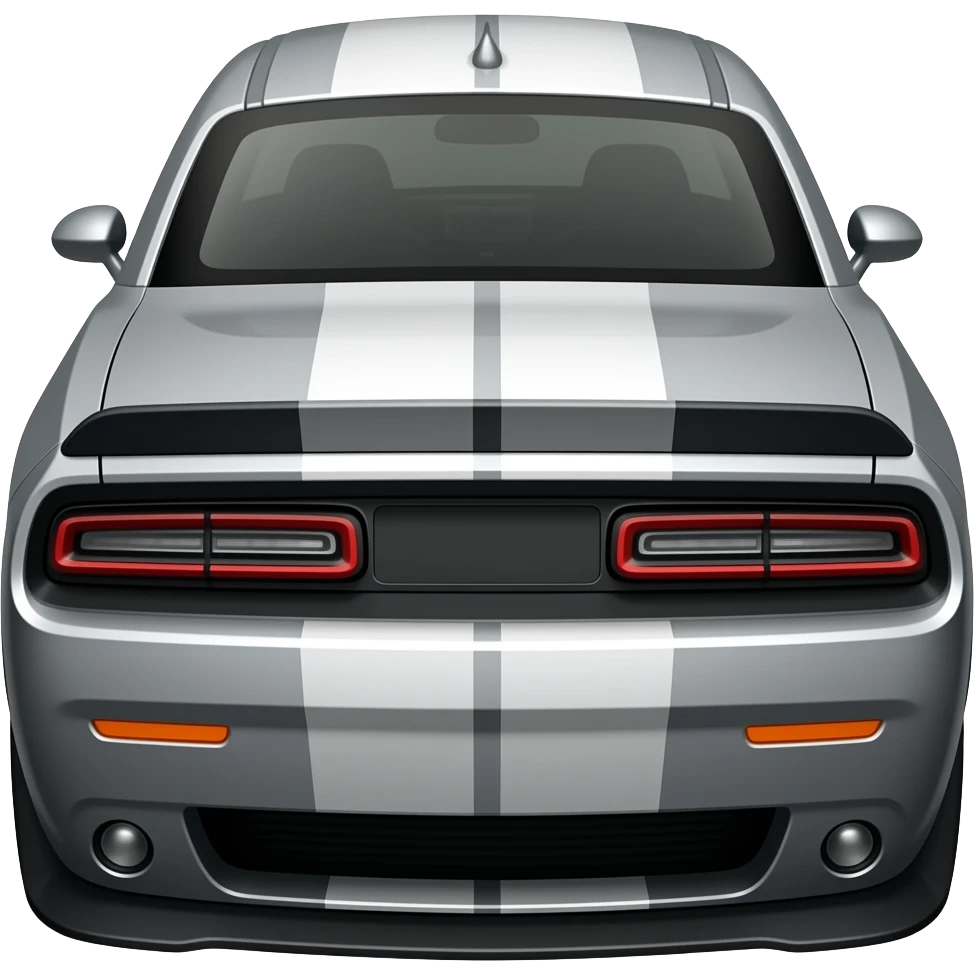 Dodge challenger Srt Hellcat logo emoji