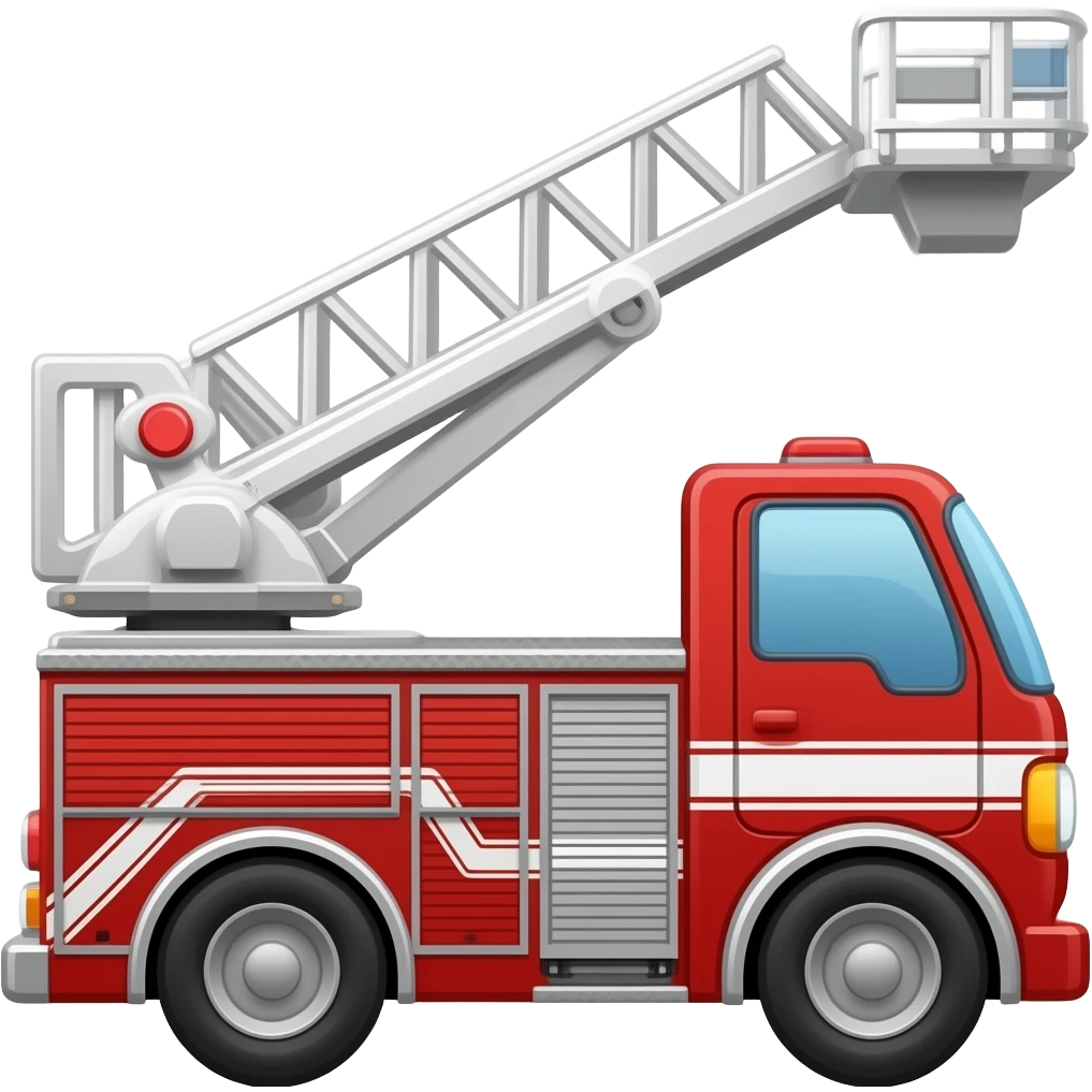 Feuerwehr drehleiter emoji