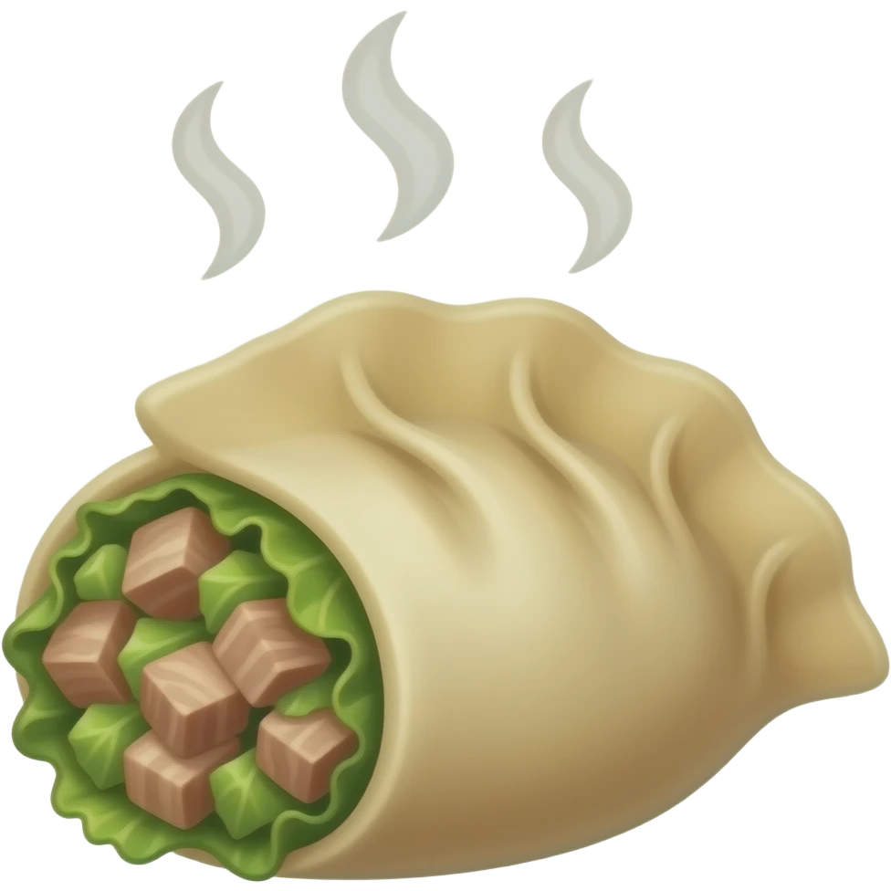 Dumpling emoji