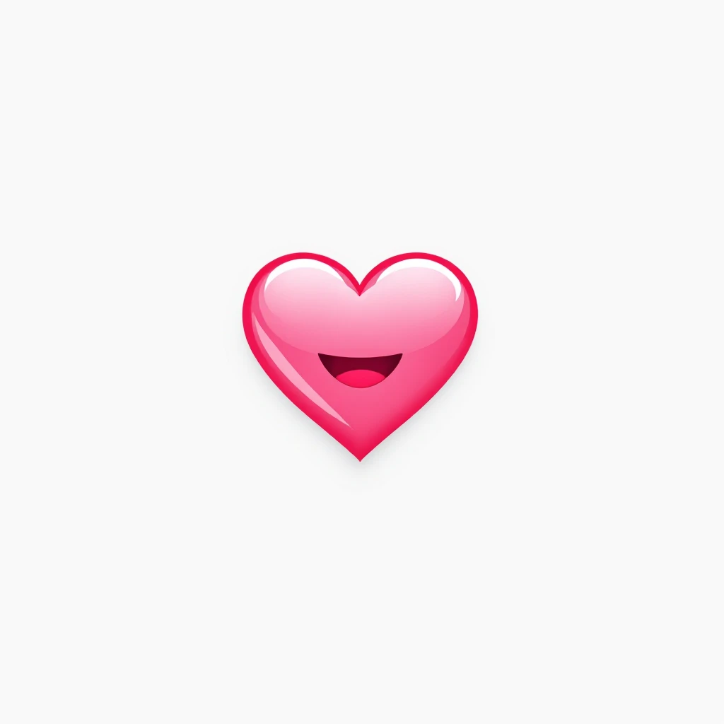 pink heart emoji emoji