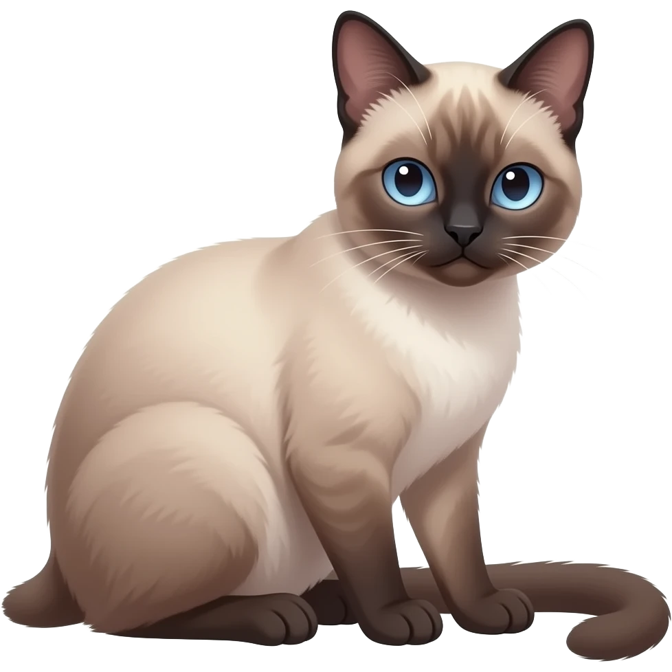 A sleek back cat with blue soft bedroom eyes I want her sitting looking sideways eyes slanted emoji