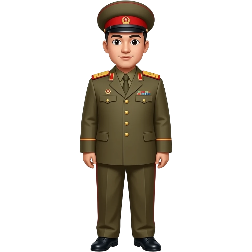 генерал из кндр в полный рост emoji