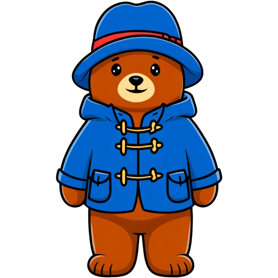 Paddington Bear emoji