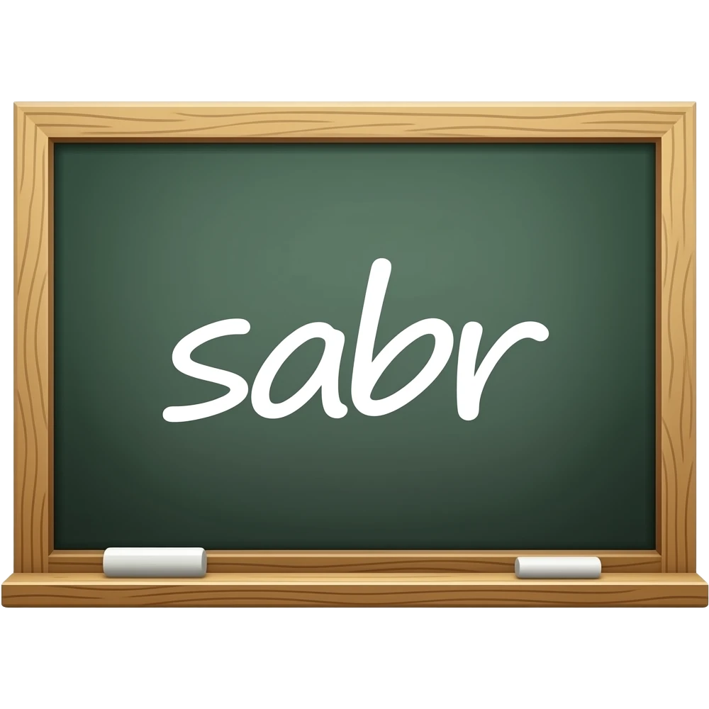 write sabr on it emoji