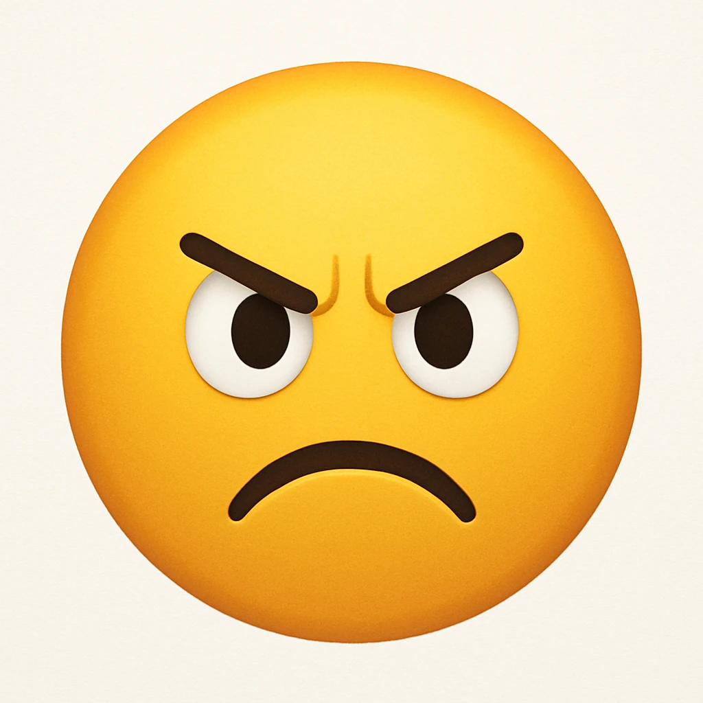 angry face emoji emoji