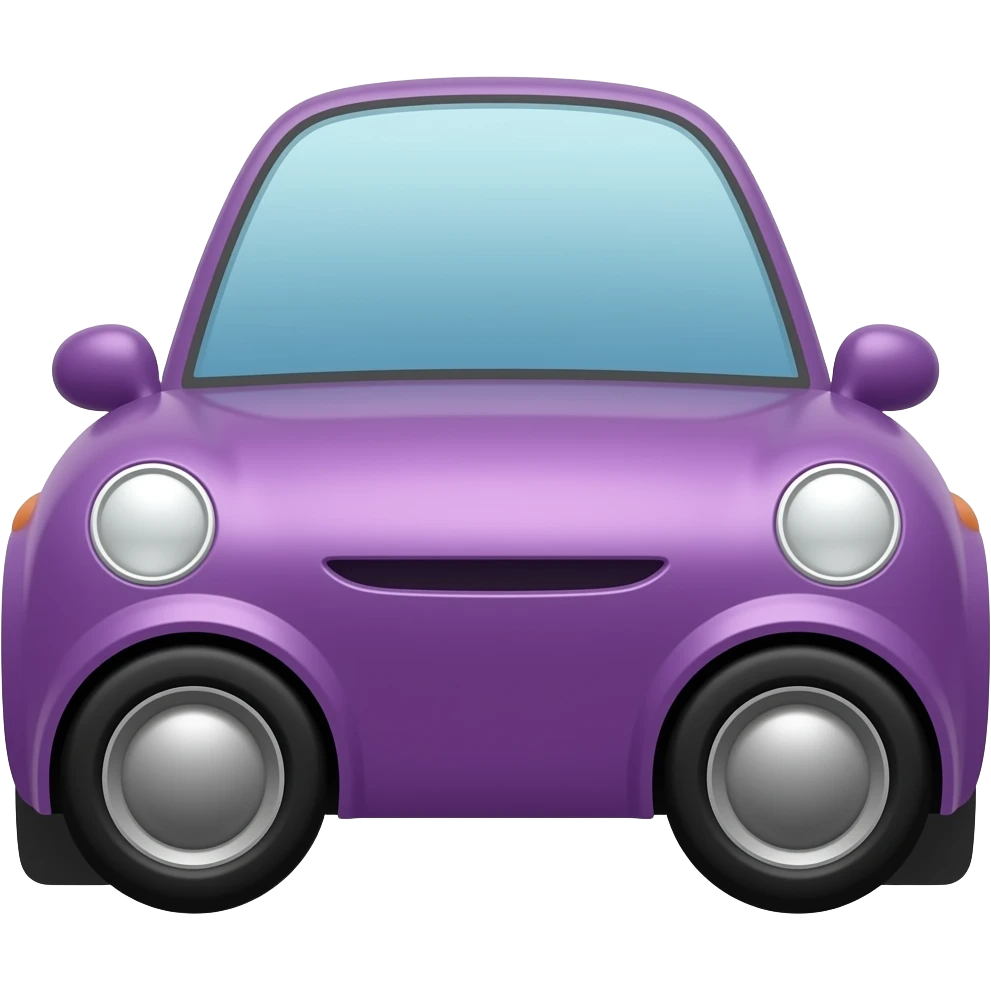 pupple car emoji