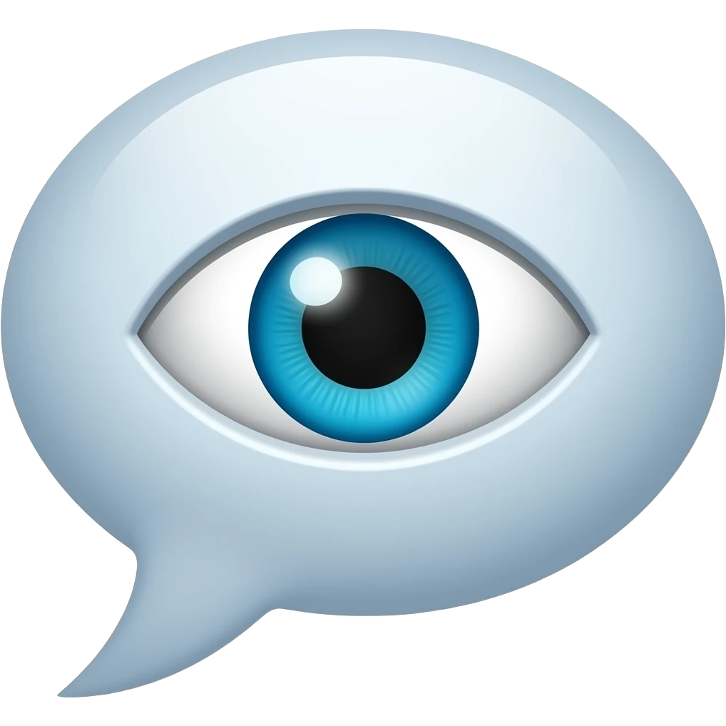👁️‍🗨️ emoji