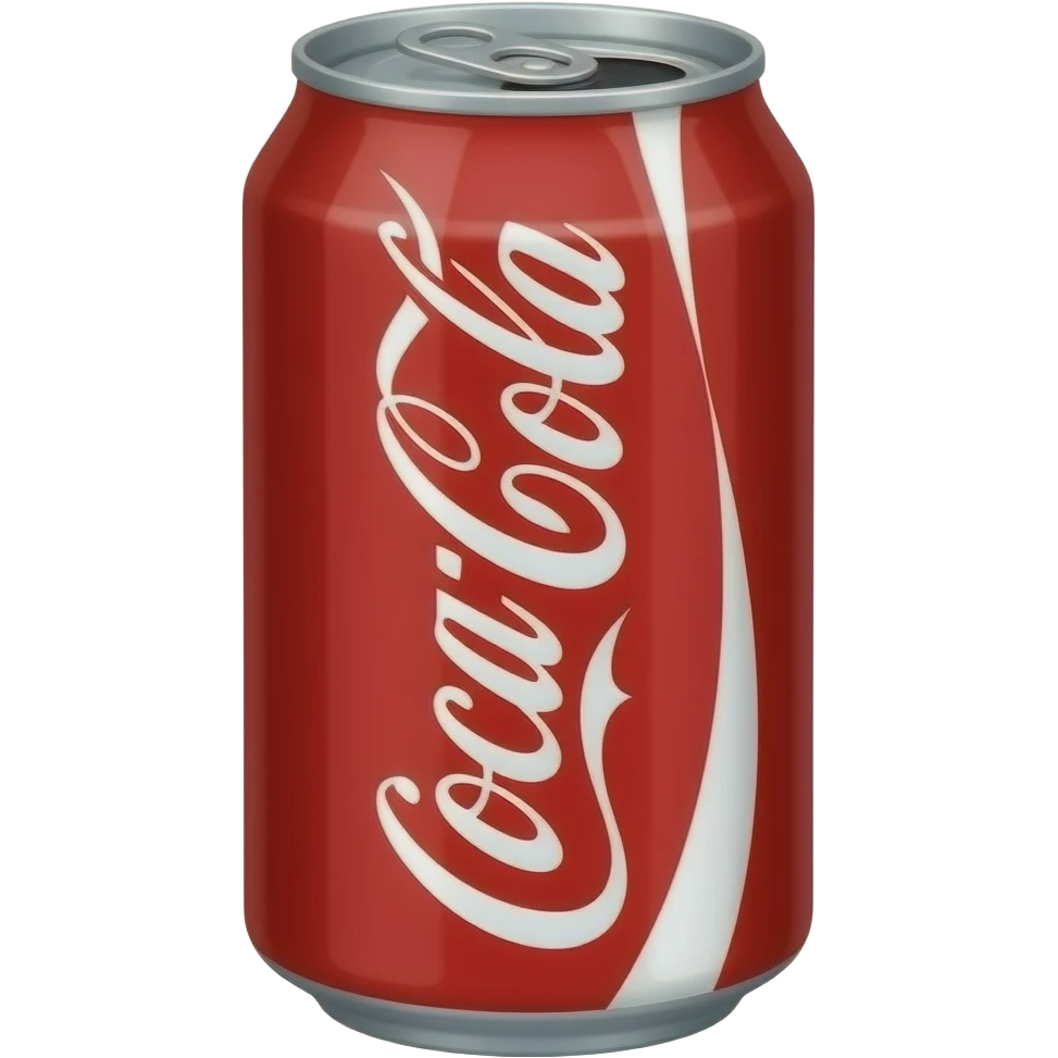 Coca cola can emoji