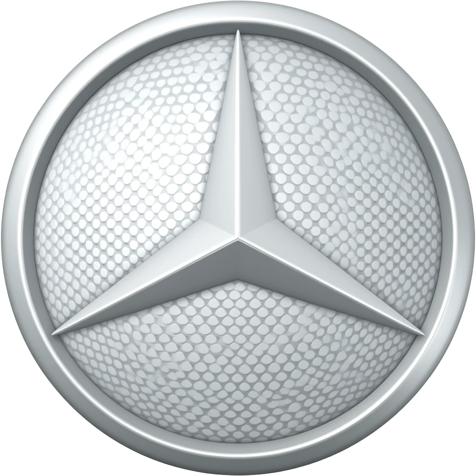 Mercedes benz logo emoji