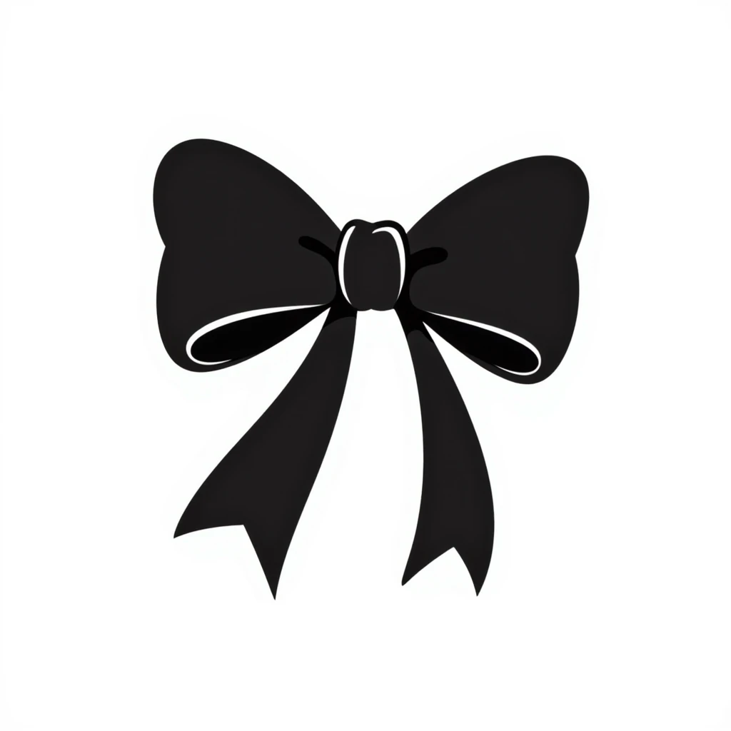 cute ribbon emoji