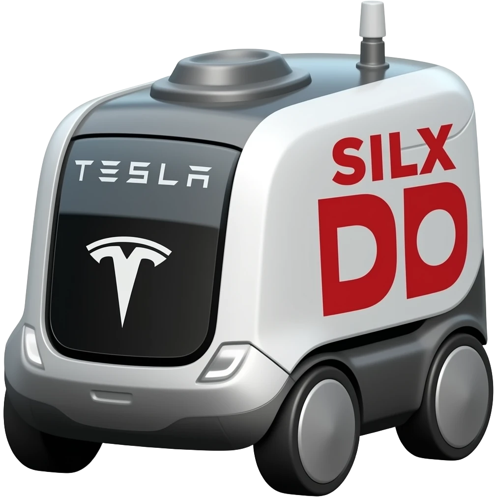 tesla delivery robot emoji