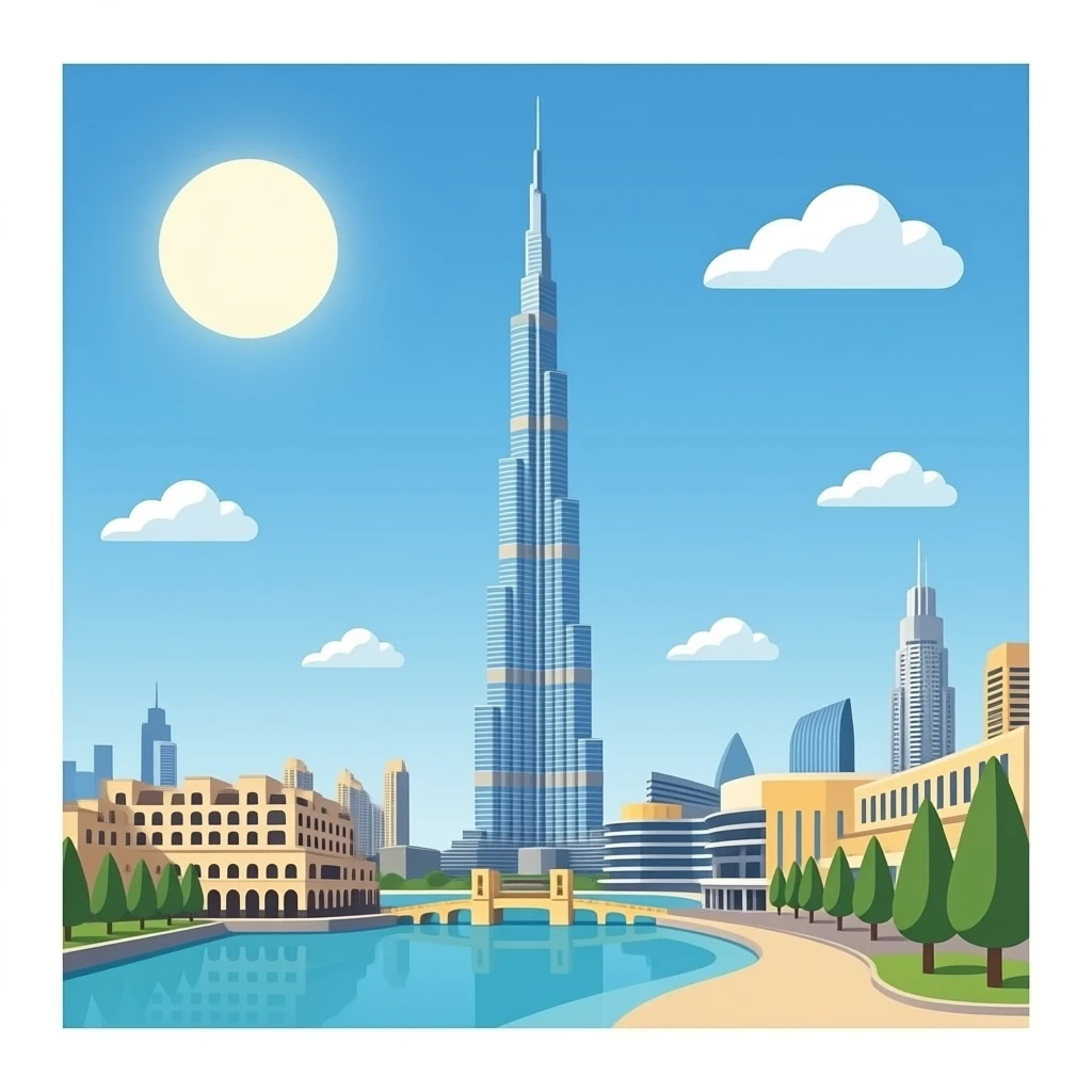 Burj khalifa emoji