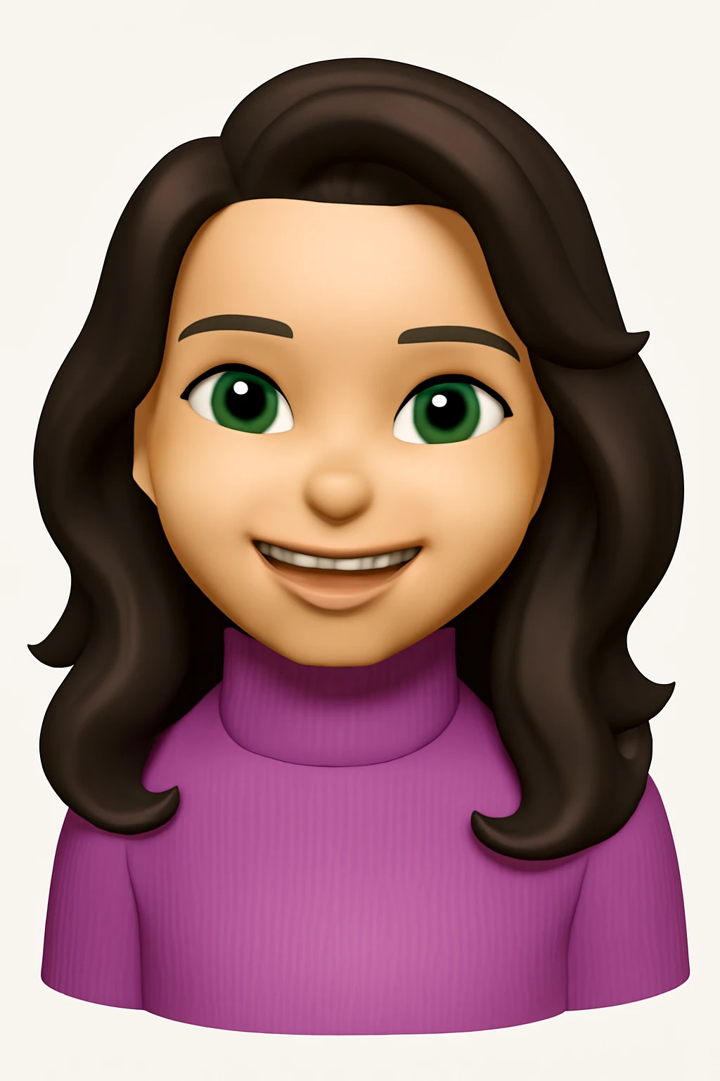 A 3D Apple-style emoji version of the uploaded image, preserving its colors, shapes, textures, and overall design, simplified into emoji form while keeping key details recognizable. Smooth glossy finish, soft shadows, high-quality render, minimal background emoji