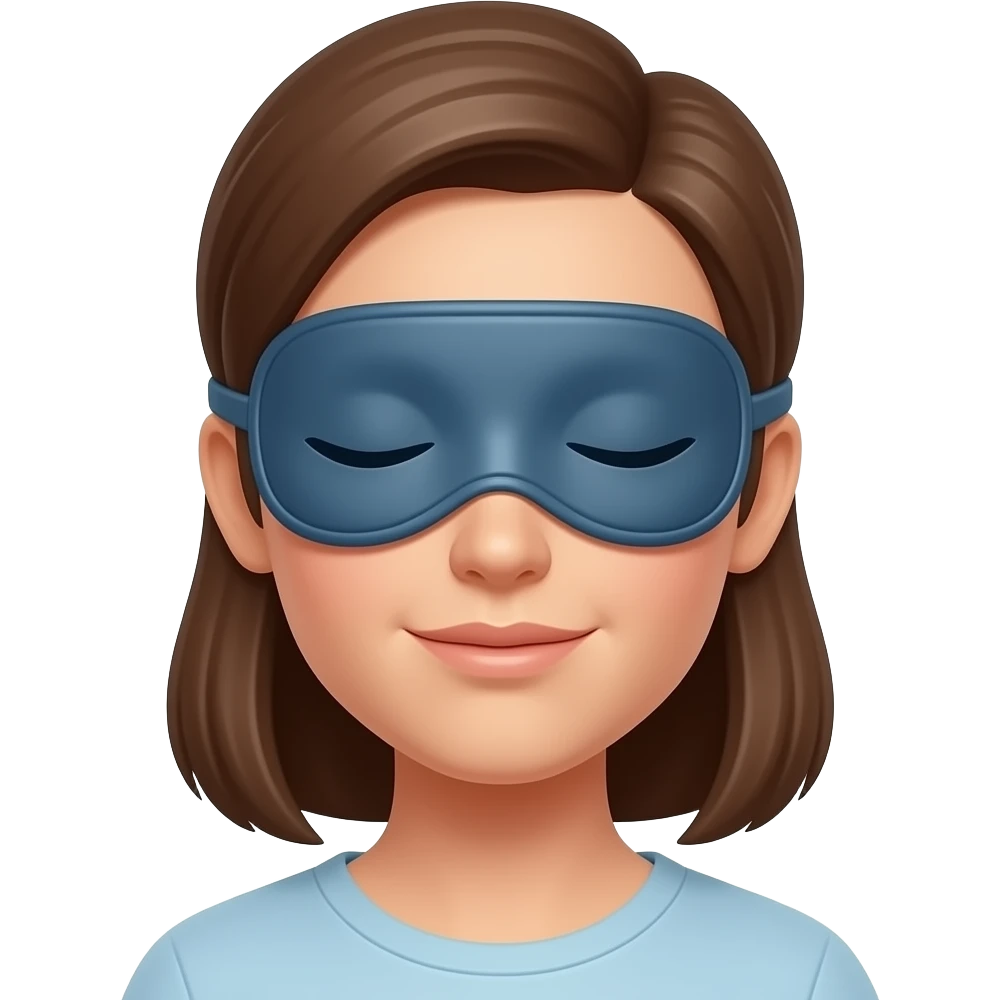 mask sleep eye emoji