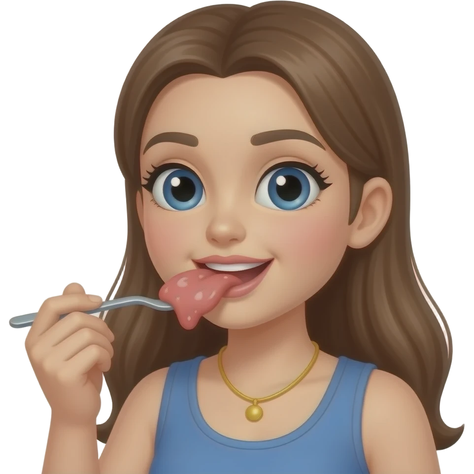 Me eating  a pussy emoji