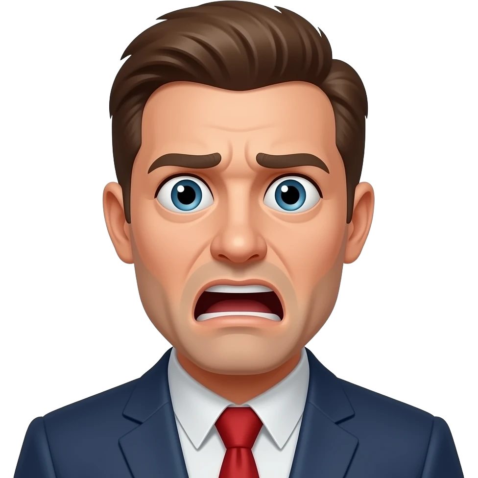 Terror - medo extremo, mais intenso que o medo comum. emoji