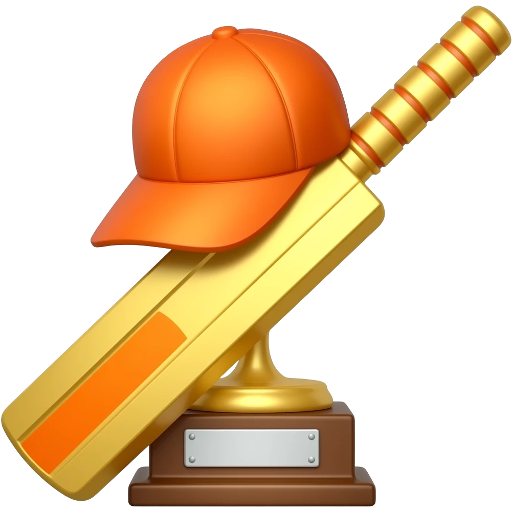 IPL orange cap emoji