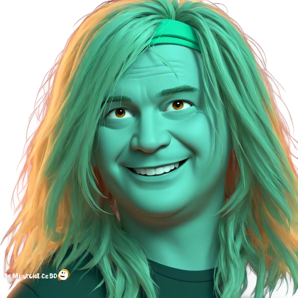 smiling boy with headband emoji