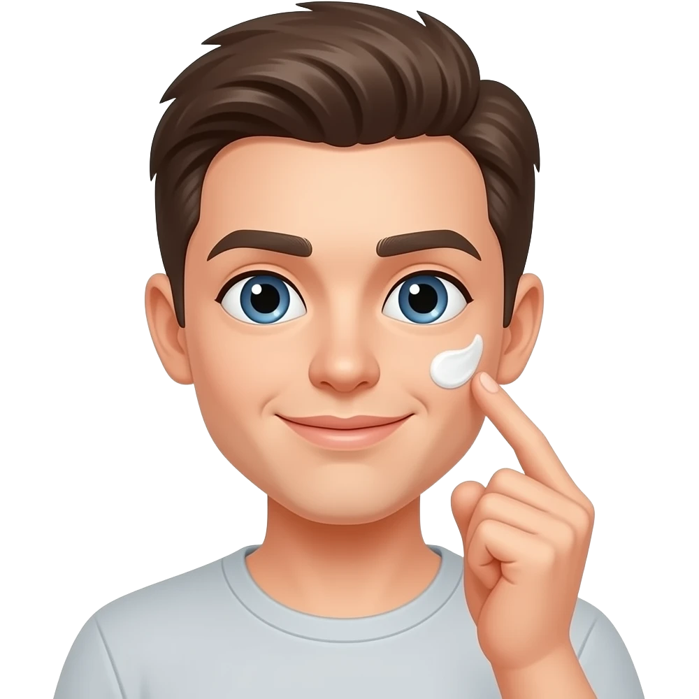 to apply (cream) emoji