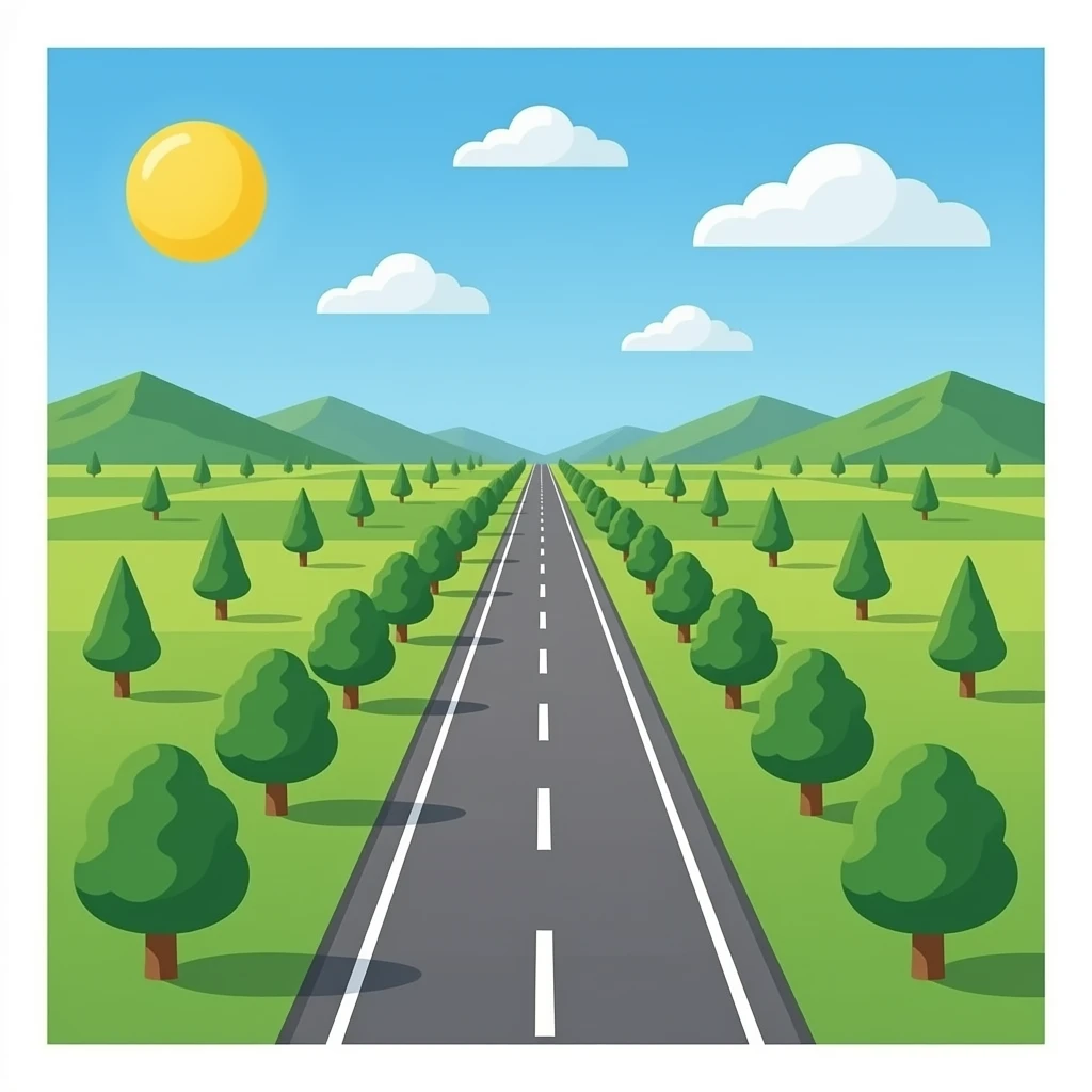 Myanmar ландшафт вид сверху дороги emoji