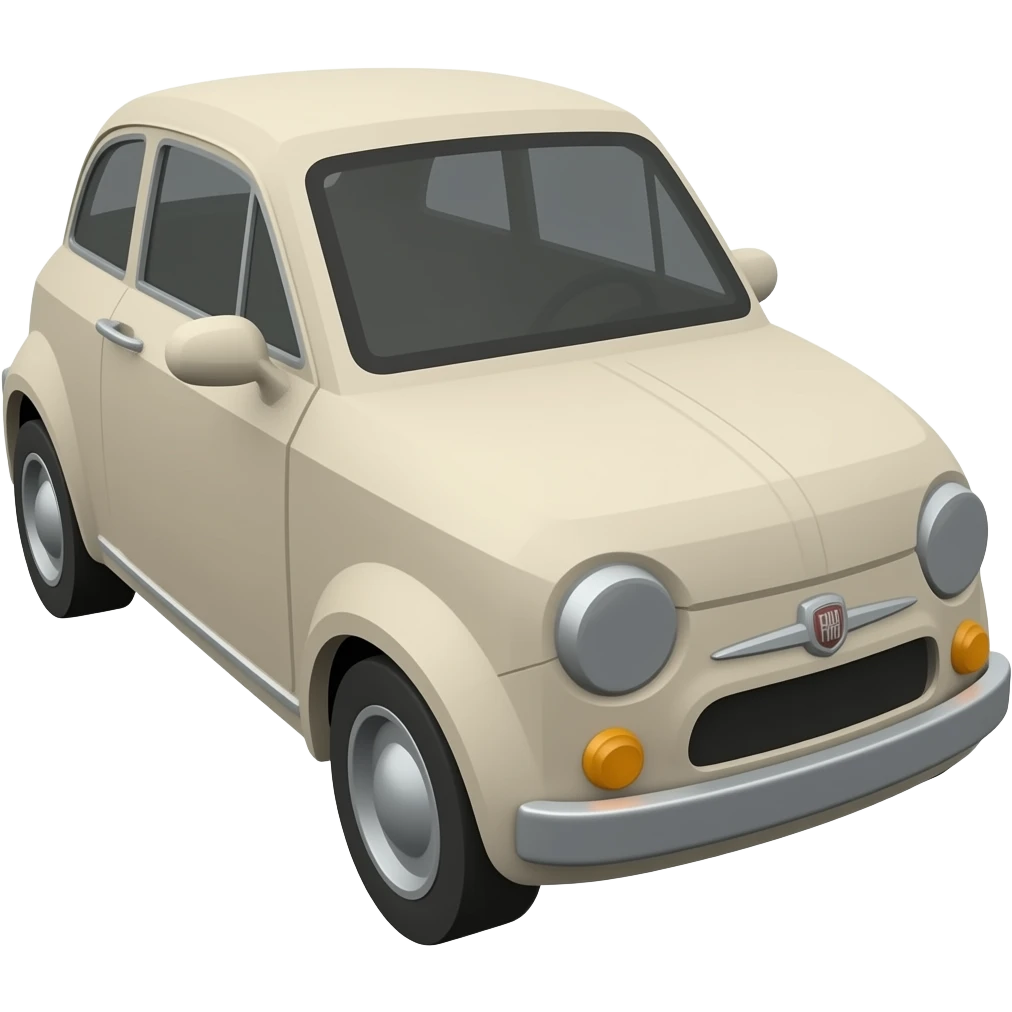 low poly fiat emoji
