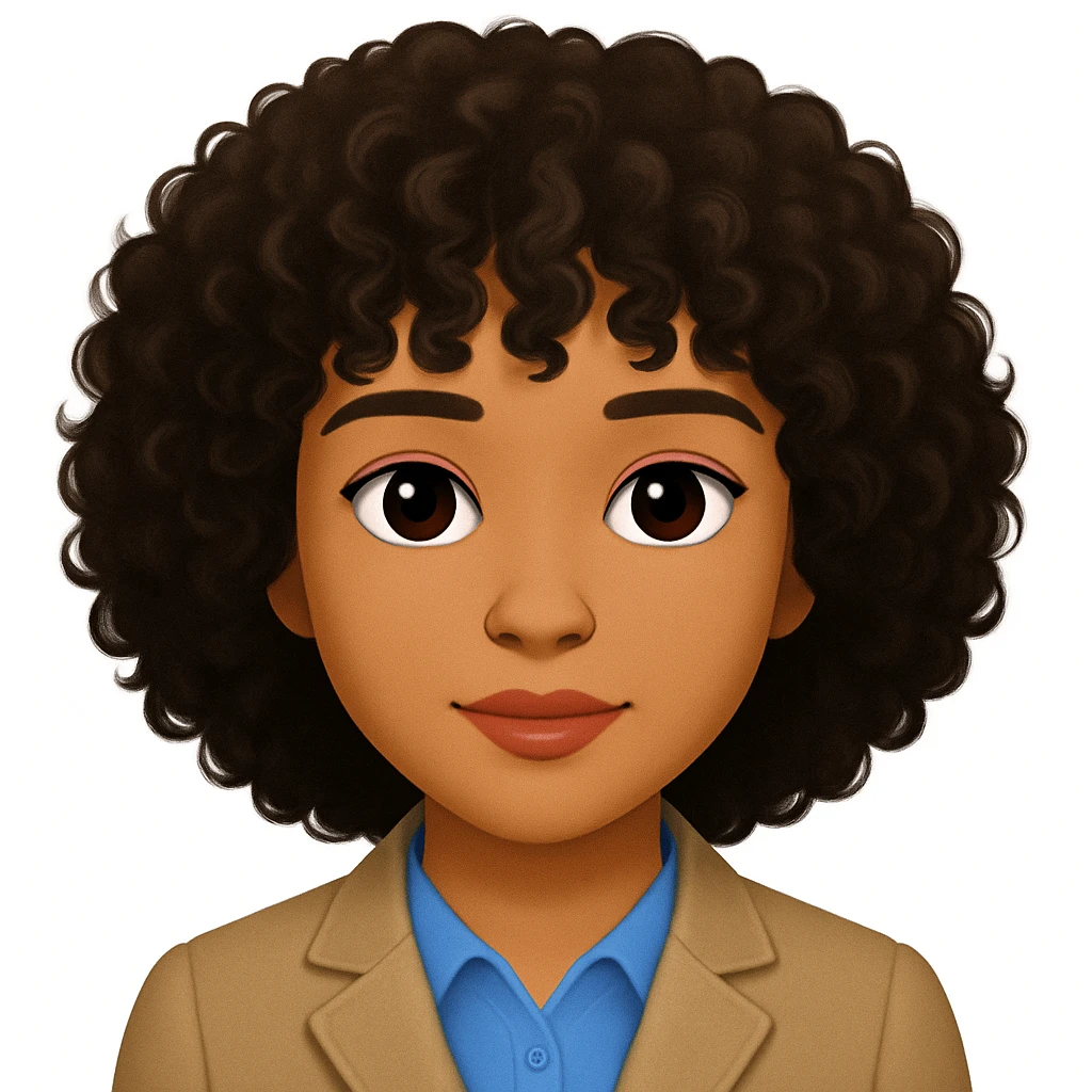 turn the second man in emoji style of the 1st image, match the facial features and match dressing style emoji