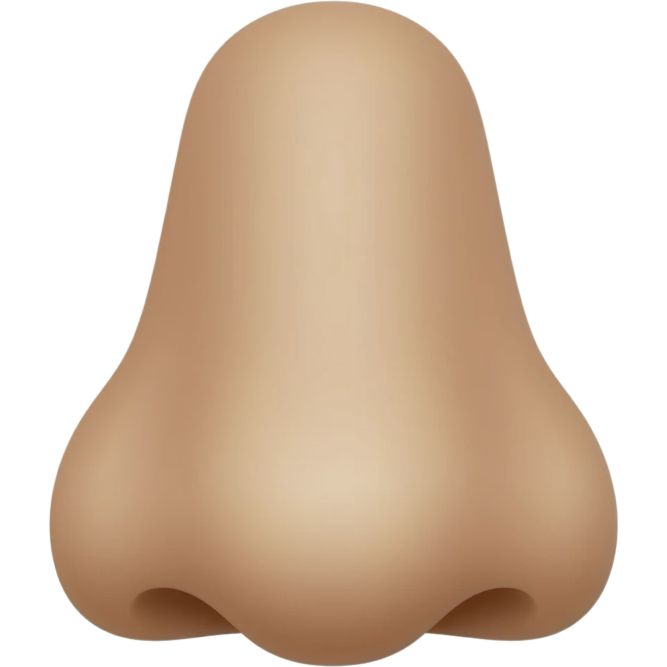 The nose emoji