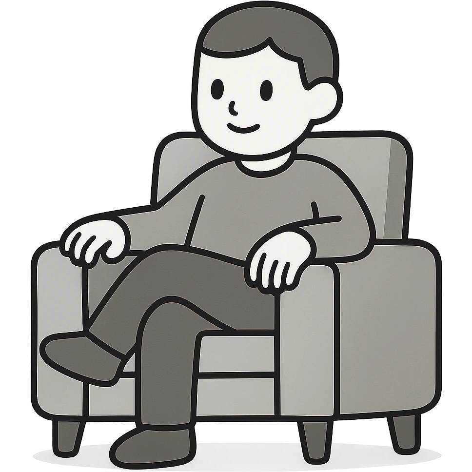 comfort, minimalist style, clean lines emoji