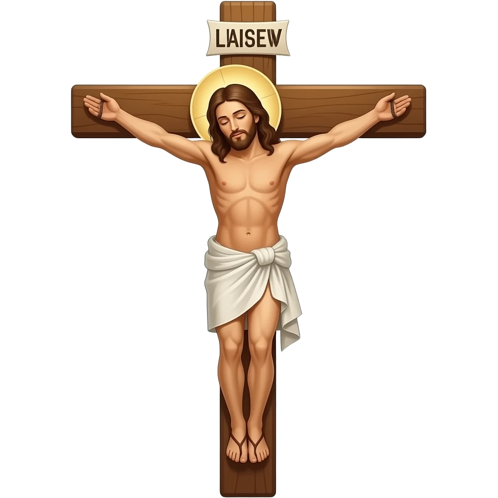 jesus on the cross emoji