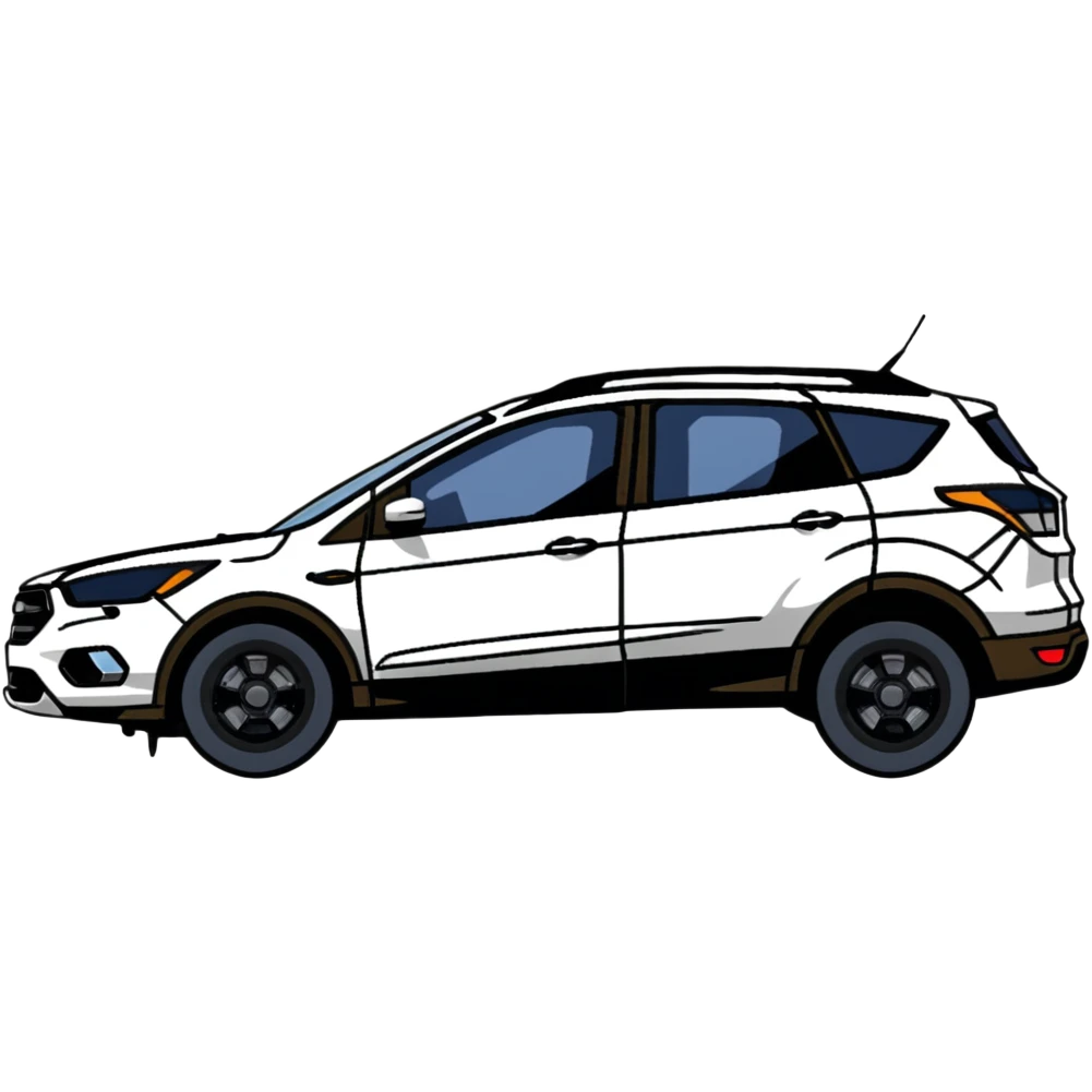 Ford Kuga black emoji